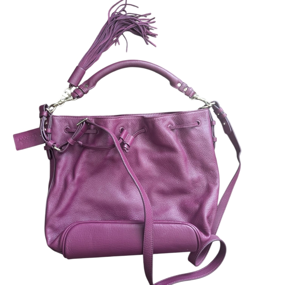 Danier Leather Bucket Handbag